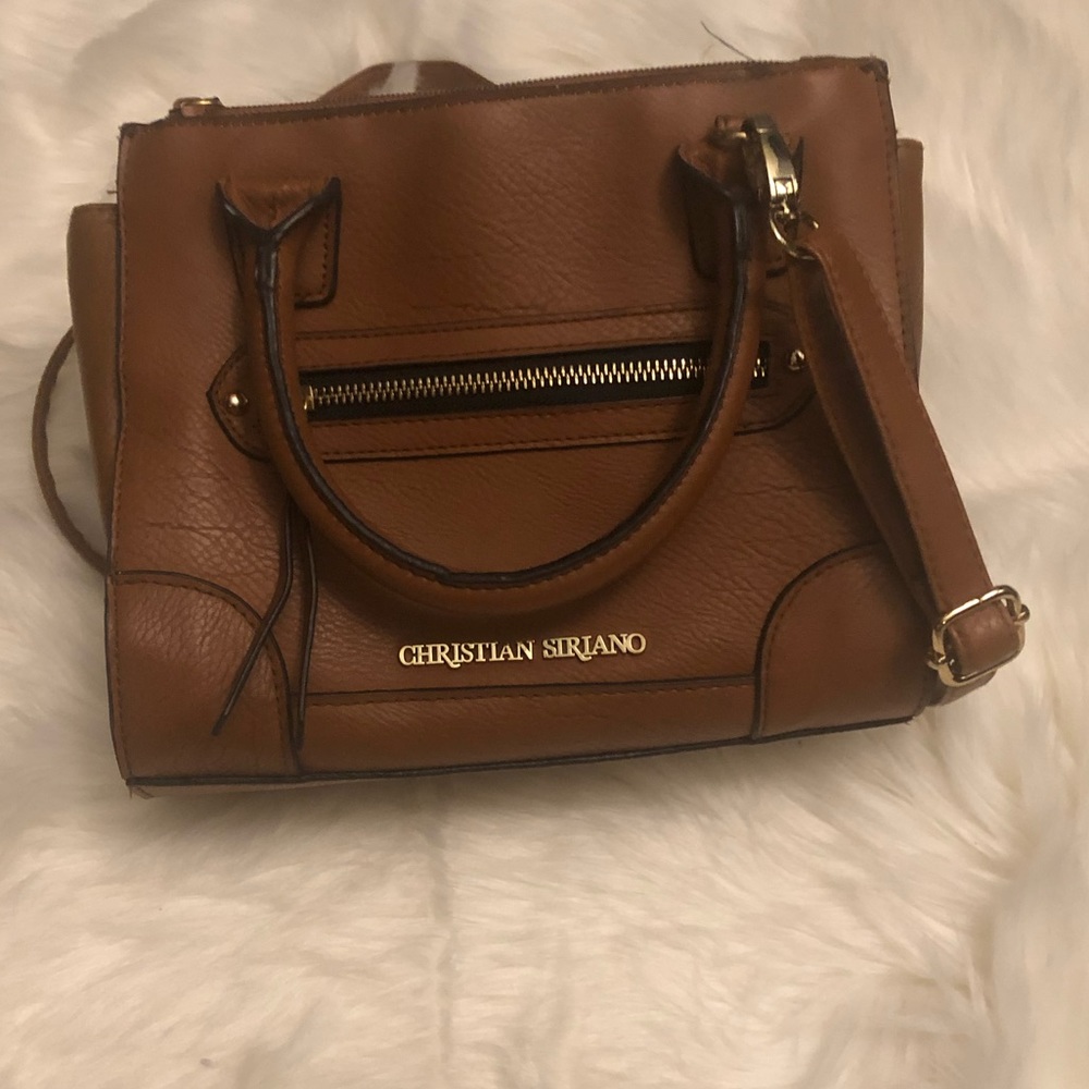 Christian Siriano brown small handbag